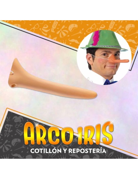 Nariz Mentiroso Latex Xu - Pinocho Party Store