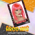Peluca Corto Rosa Xu - Party Store
