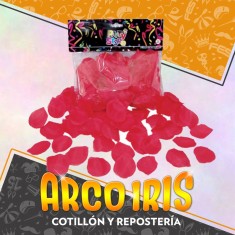 Petalos Tela X 25 Gr Rojo Aprox 250 Petalos Valentin Party Store