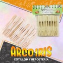 Pinchos Para Catering X 100 - Mini Tenedor Bamboo Pinche Para Copetin Party Store