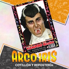 Peluca Vampiro Bicolor Xu - Party Store