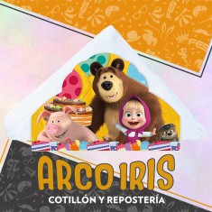 Masha Servilletero Con 15 Servilletas - Y E Oso