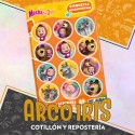 Masha Stickers 2 X 12 - 24 Stickers Decorativos Y El Oso