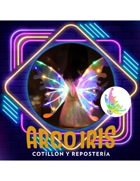 Luminoso Ala Mariposa Con Movimiento Y Musica - Butterfly Wing - No Incluye Pilas