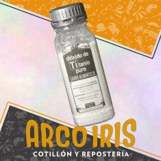 Dioxido De Titanio Puro X 110 Gr - Pastelar - Grado Alimenticio - Ing