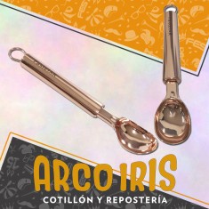 Cuchara Rosa Gold Para Helado - Ayudante De Cocina Helpers Pastelar