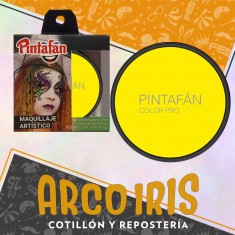 Maquillaje Pasta Fluo Amarillo 9.2g Xu +3-10% Brillante Promo Por Cantidad Artistico Halloween Pintafan