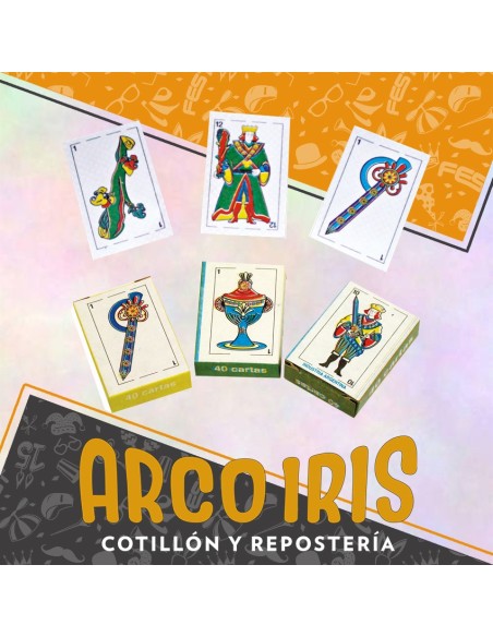 Naipes Mini X 12 - Cotired-rotti