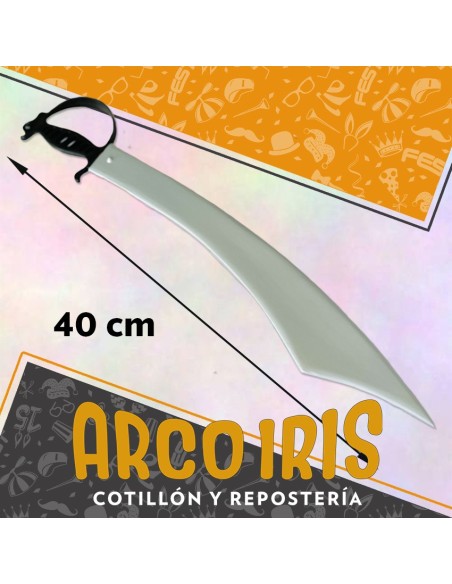 Espada Pirata Corta 40 Cm - Sable Stasio Mic Y Mac