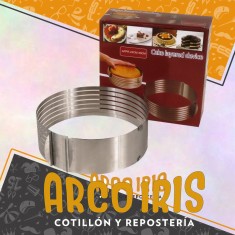 Corta Bizcochuelo Con Niveles Ajustable - Cake Layered Device