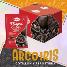 Chocolate Semiamargo 5 Kg Sin Tacc Caja Mapsacuber Pascua Moldeo Mapsa