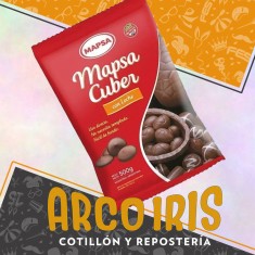 Chocolate Con Leche 500 Gr Sin Tacc Mapsacuber Pascua Moldeo Mapsa