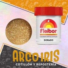 Colorante En Polvo Dorado 4 Gr Xu - Fleibor