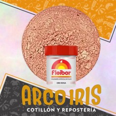 Colorante En Polvo Oro Rosa 4 Gr Xu - Fleibor Rosa Gold