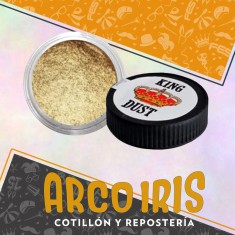 Colorante En Polvo Dorado 4 Gr Xu - Gold 24 King Dust Made In Usa Liposoluble