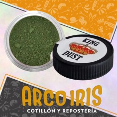 Colorante En Polvo Green Brown 4 Gr Xu - King Dust Made In Usa Liposoluble Dust Pearl