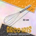 Batidor Acero 22 Cm Mango Acero Xu
