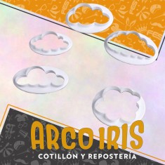 Cortante Nubes X 5 - Fluffy Cloud Cutters