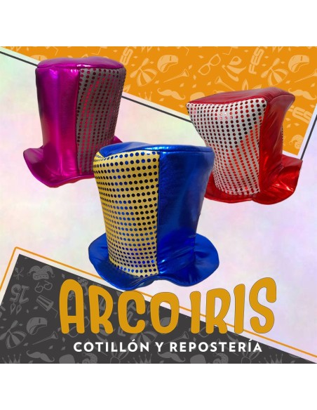 Gorro Galeron Combinado Meta/lentejuelas Xu - Varios Colores