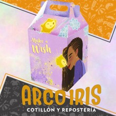 Wish Caja Feliz Con Glitter X 6 - Sorpresa Grande