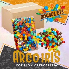Confites Chocolate Rocklets 10 Kg Caja Cerrada Pascua Aguila