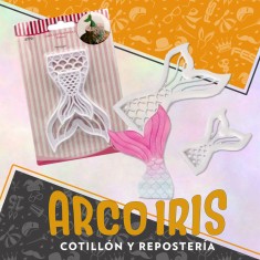 Cortante Y Marcador Cola De Sirena X 2