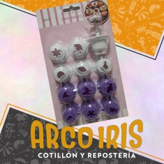 Cortantes Con Expulsor X 12 - Varios Modelos Mini Cake Mold