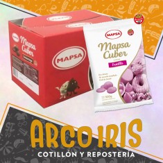 Chocolate Rosa 3 Kg Sin Tacc Caja Sabor Frutilla Mapsacuber Pascua Moldeo Mapsa