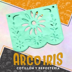 Blonda Guirnalda Mexicana - Verde San Patricio