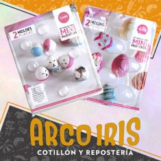 Placas Set Mini Huevitos X 2 - 3 Cm Cristal Pascua Parpen