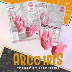 Placas Set Flamenco 10 Cm X 2 - Cristal Parpen