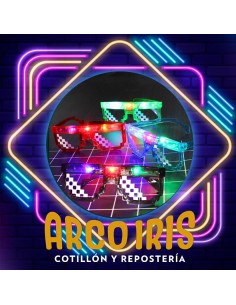 Luminoso Anteojo Pixel 4 Led X 12