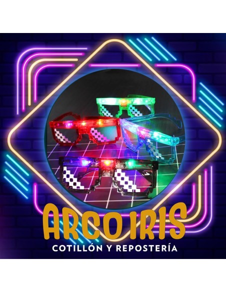 Luminoso Anteojo Pixel 4 Led X 12