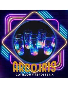 Luminoso Vaso Trago Largo X 10 - Led