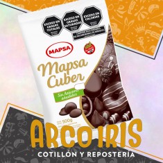 Chocolate Sin Azucar 500 Gr Sin Tacc Mapsacuber Pascua Moldeo Mapsa