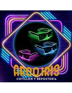 Luminoso Anteojo Contorno Con Control Xu +2-5% Con Hilo Led Promo Por Cantidad