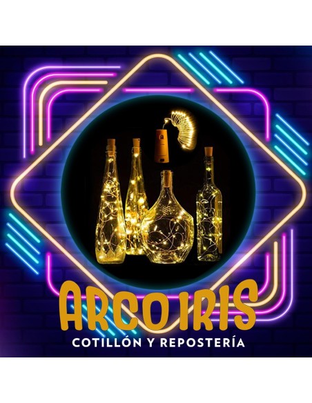 Luminoso Corcho Xu +5-5% Tira Alambre Promo Por Cantidad Con Led