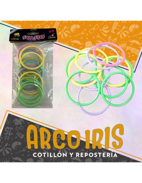 Pulsera Gruesa Pastel X 12 - Stasio