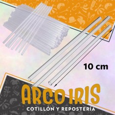 Palitos Para Chupetin Cristal 10 Cm X 50 - Stasio