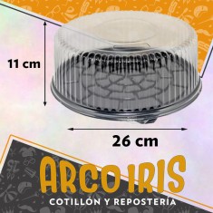 Porta Torta/tarta 26 Cm X 11 Cm X 10 - T26a