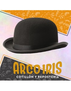 Gorro Bombin Rigido Negro - Patrio