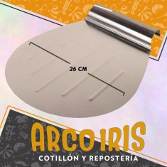 Levantatortas 26 Cm Diametro Con Agarre-acero Inoxidable-