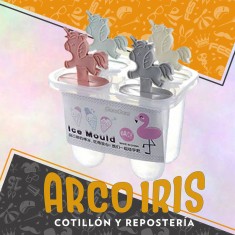 Molde Para Helado Unicornio X 4