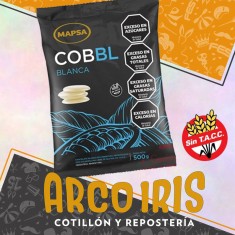 Chocolate Cobertura Blanca Mapsa X 500 Gr - Sin Tacc Especial Cascada Pascua
