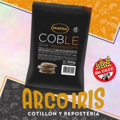 Chocolate Cobertura Con Leche Mapsa X 500 Gr - Sin Tacc Especial Cascada Pascua