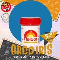 Colorante En Pasta Celeste C Fleibor Xu - 15 Gr +6-5% Sin Tacc Promo Por Cantidad Pascua Certificado Vegano