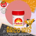 Colorante En Pasta Rosa B Fleibor Xu - 15 Gr +3-5% Sin Tacc Promo Por Cantidad Pascua Certificado Vegano
