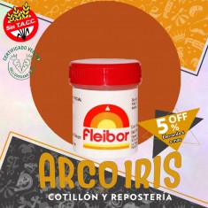 Colorante En Pasta Marron C Fleibor Xu - 15 Gr +6-5% Sin Tacc Promo Por Cantidad Pascua Certificado Vegano