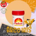 Colorante En Pasta Naranja P Fleibor Xu - 15 Gr +3-5% Sin Tacc Promo Por Cantidad Pascua Certificado Vegano
