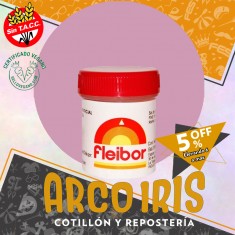 Colorante En Pasta Rosa X Fleibor Xu - 15 Gr +6-5% Sin Tacc Promo Por Cantidad Pascua Certificado Vegano